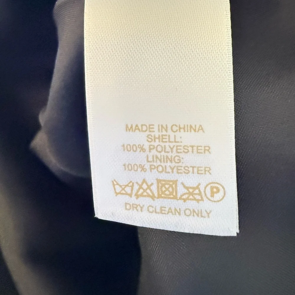 Kate Spade Black Crepe Bow Back Dress